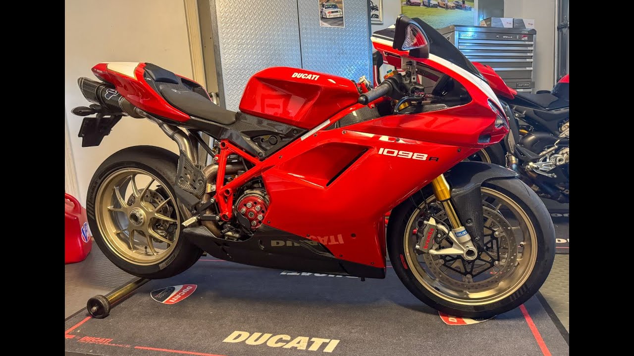 2008 Ducati 1098R #252/450 – Iconic Motorbike Auctions