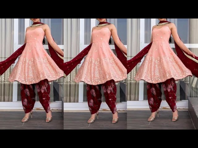 💖💖  dhoti salwar // dhoti salwar kameez // लेटेस्ट धोती सलवार डिजाइन 2023 🎊 // punjabi suit design 💕