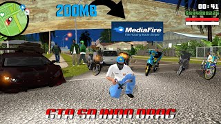 200MB! DOWNLOAD GTA SA LITE Indonesia Full Mod Drag Di Android Terbaru