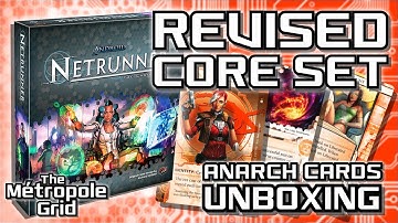Netrunner Pre-Unboxing: Revised Core Set - Anarch Cards