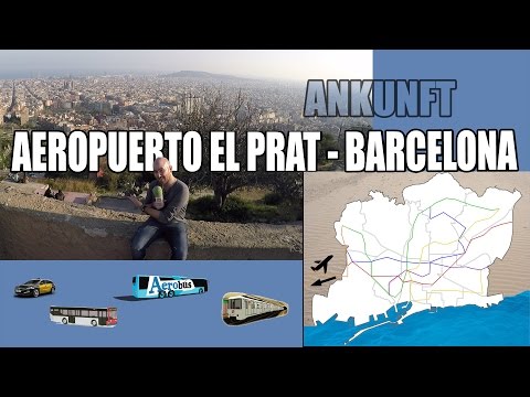 Wie kommt man vom Flughafen El Prat nach Barcelona