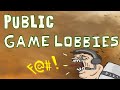 Public game lobbies