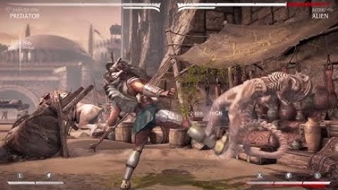 Mortal Kombat XL Predator All Variation 35% Combo Tutorial (1 meter bar)
