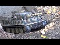 RC Panzer/RC Tanks 1:16 Scale Taigen Jagdpanther Torro Tiger1 im Ederbergland