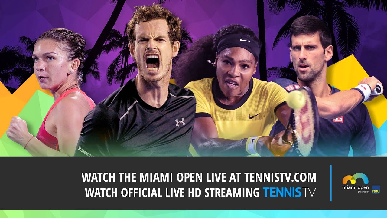 Watch the 2016 Miami Open - Official ATP and WTA tennis streams