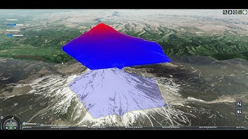 Terrain Cut Volume Calculator using CesiumJS update