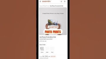 zoomin 24 photo prints 4"×6" under 200??!!!!  Great offer😱🤩 #review #zoomin #photoprints #decorideas