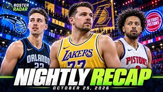 Luka Drops 52, Franz Saves Orlando! | NBA Nightly Recap | October 25, 2026 | Regular Season
