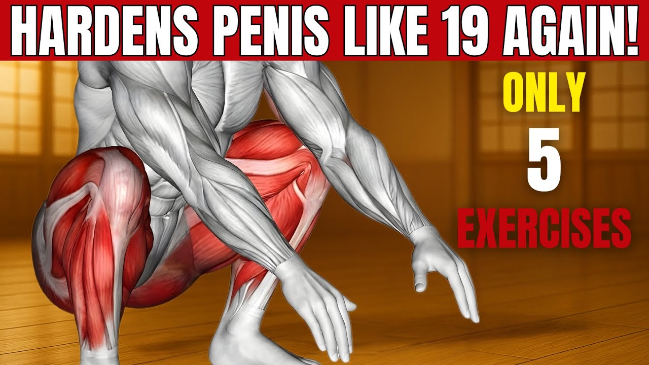 Men Over 50: These 5 Exercises Fix Lower Body Problems & Rebuild Testosterone Naturally