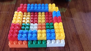 How to make a See-Saw with Building Blocks/SeeSaw/Building Blocks for Kids/Block Games/Blocks seesaw