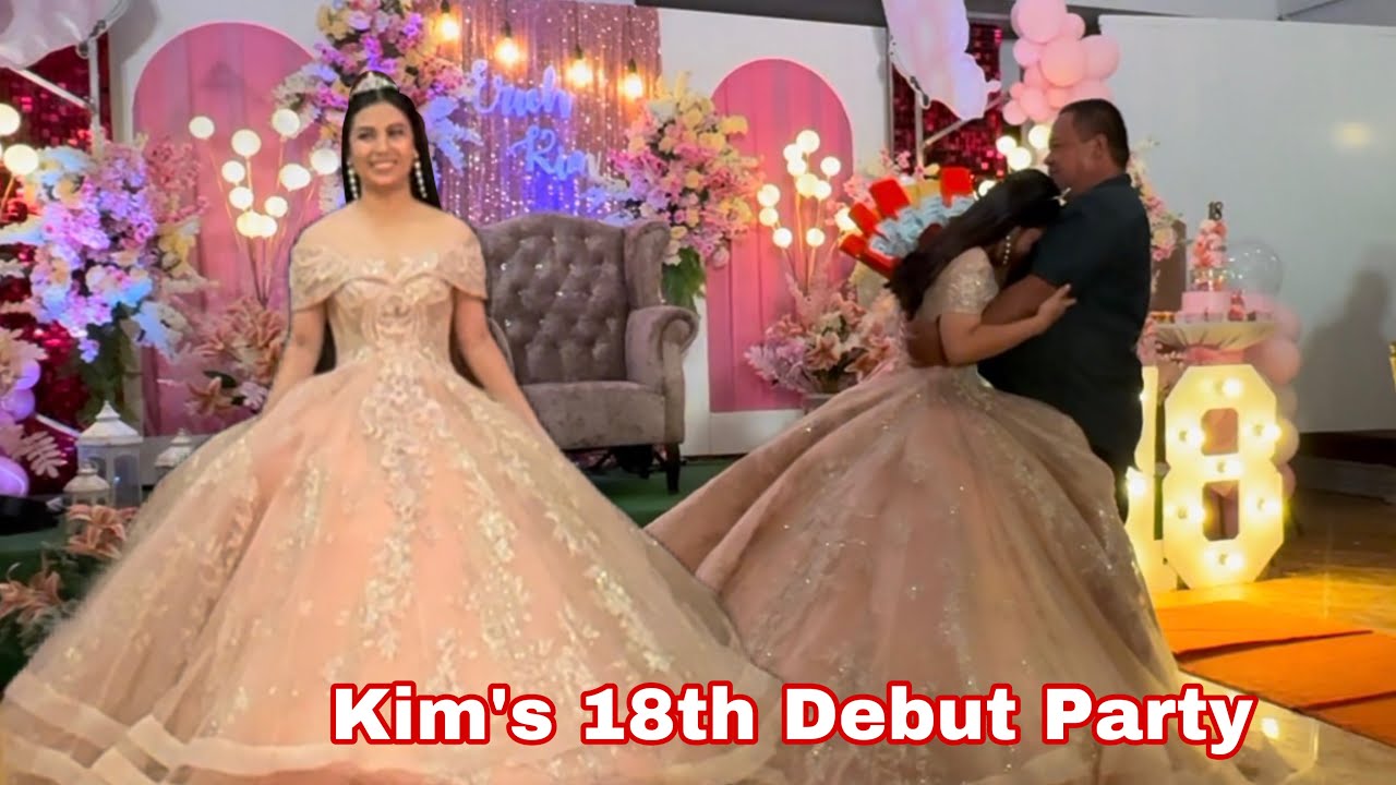 Part 1- Happy 18th Birthday Kim Napaluha ang lahat sa Pagsayaw ni Bossing at Kim