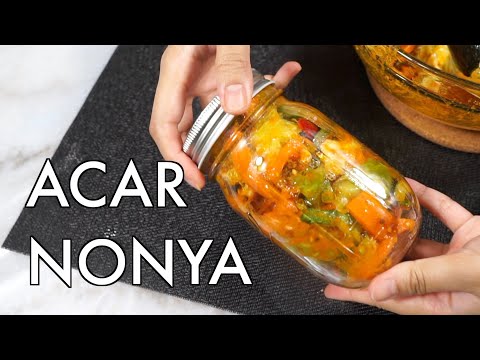 Easy Acar Timun Nonya | you've never had pickles this way!