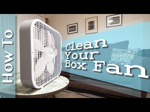 How To Clean Your Cheap Box Fan