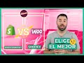 WooCommerce vs Shopify, ¿cuál elegir? 🔥Comparativa detallada