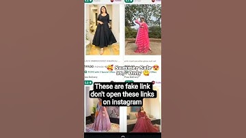 Fake link on instagram #fraud #cyberfraud #shorts #viralvideo #instagram #meesho