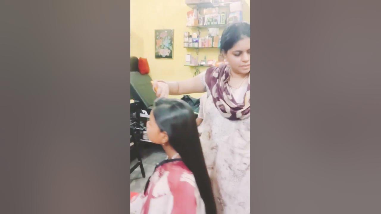 hair cutting day. ll. Rukhsar Beauty World💐💐 YouTube