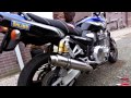 Akrapovick exhaust change for a Ladybird on a Yamaha Xjr 1300 SP