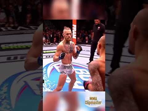 Conor McGregor's FLAWLESS PERFORMANCE in his first Fight vs Dustin Poirier #shorts