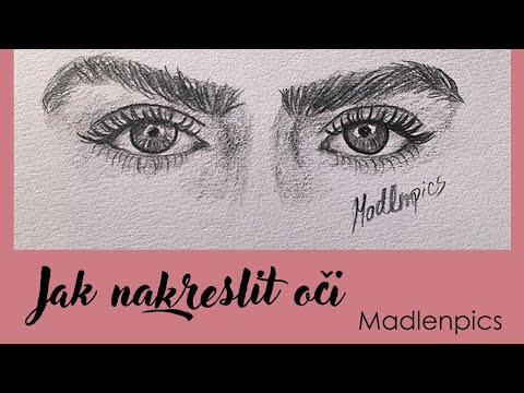 Video: Jak Nakreslit Oči Tužkou