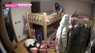 Izone member complains to Sakura(funny moments)