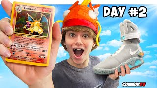Trading a Penny to Nike Air Mags *Rare Charizard* Day 2 by ConnorTV 59,648 views 1 month ago 18 minutes