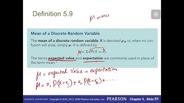 5.4 - Discrete Random Variables and Probability Distributions