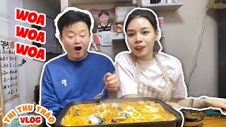 Nay Em Nấu Món Khiến Ba Tùng Hon Phải WOA??? - Thị Thu Thảo Vlog