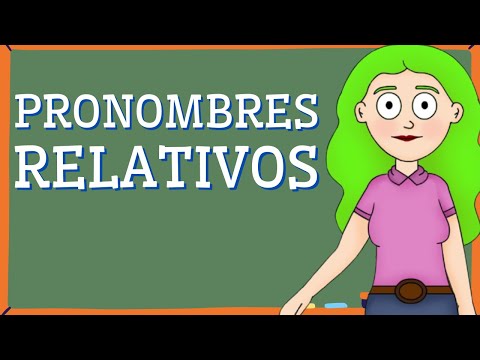 Video: Que Pronombres Son Relativos