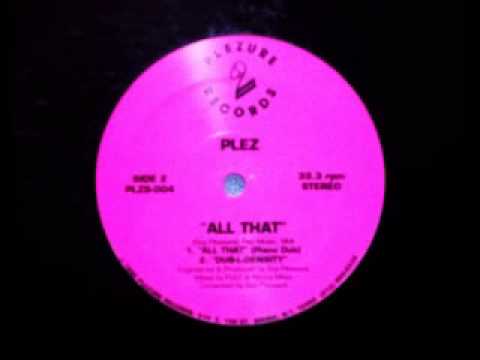 Plez — Plez feat Erna Metayer - All That [Piano Dub]