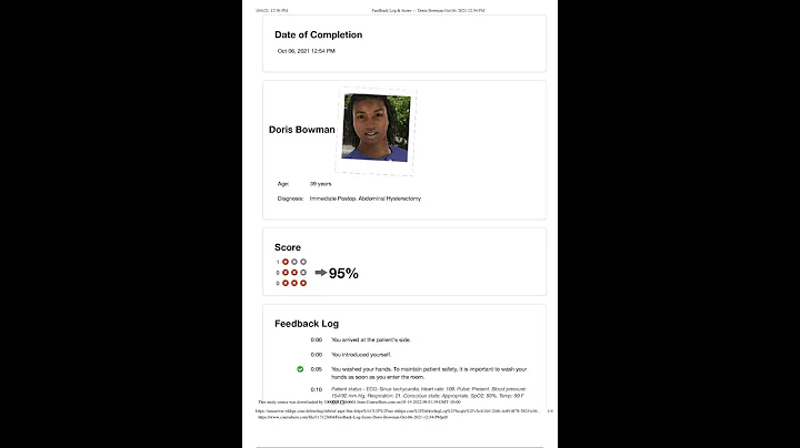 Summary Doris Bowman Age 39 years Diagnosis Immedi...