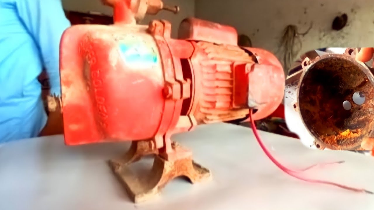 Water pump repair bearings grease and smoker Replacement - Restorations