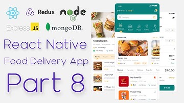 React Native | Food Delivery App | Part 8 | Backend API Integration | Malayalam