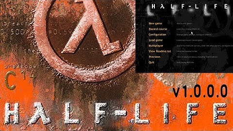 Half-Life v1.0.0.0 (1998) on Windows 