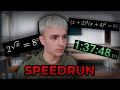 Speedrun any glitchless quation oui