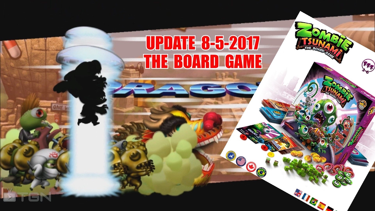 Zombie Tsunami Ultimate Set Board Game Kickstarter with Exclusives