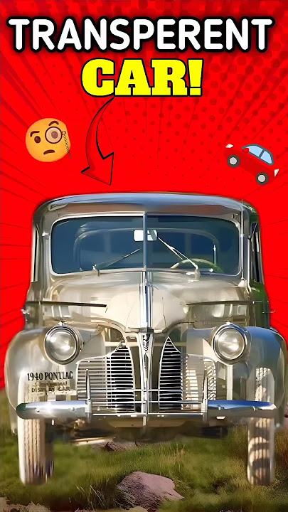 A Transparent car ๐ You Can Actually Drive?! ๐๐ณ