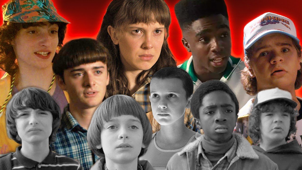 Stranger Things Evolution stranger things Season 1 evolution - YouTube