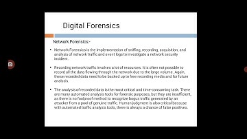 CS- Cyber Security-BE CSE-IT- Network Forensics