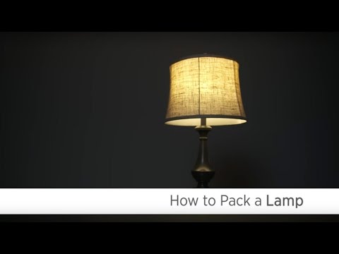 Wie eine Lampe packen