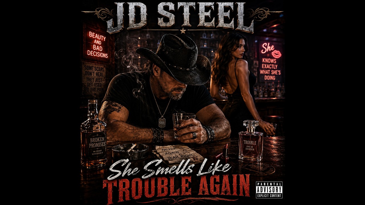 Tonton She Smells Like Trouble Again — JD Steel | Dark Outlaw Country Rap (Official Music Video) di YouTube Tonton She Smells Like Trouble Again — JD Steel | Dark Outlaw Country Rap (Official Music Video) di YouTube