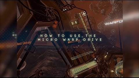 EVE: Valkyrie Video Tutorial - How to Use the Micro Warp Drive