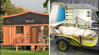 10 Casas móveis com as quais todos os viajantes Sonham