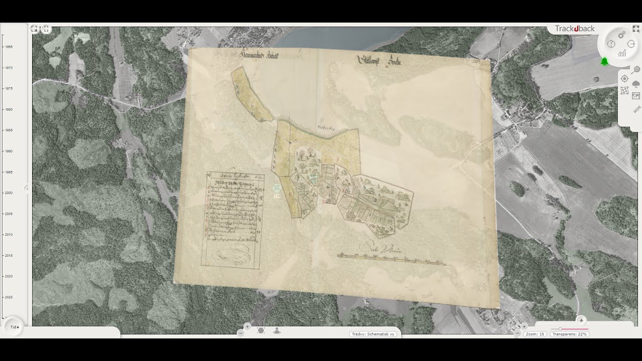 Georeferering av historiska kartor