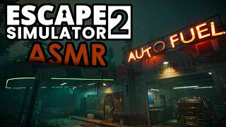 Can You Fall Asleep Before I Escape? ~ Escape Simulator 2 ASMR (close male ear to ear whispers)