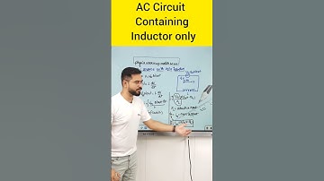 AC Circuit Containing Inductor Only | Alternating Current  Class 12 | warm-up match with physics