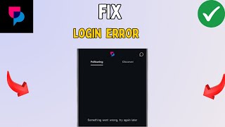 How to Fix login Error in UpScrolled