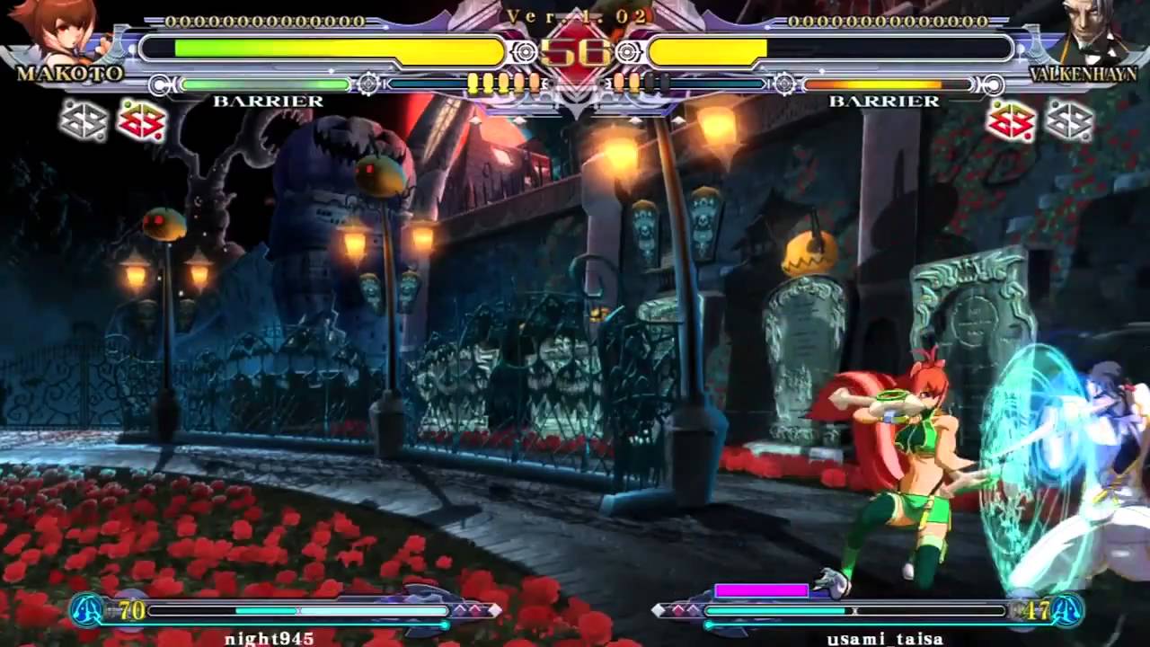 PSN: 9/26 BBCS: night945 (MK) vs. usami_taisa (VK)