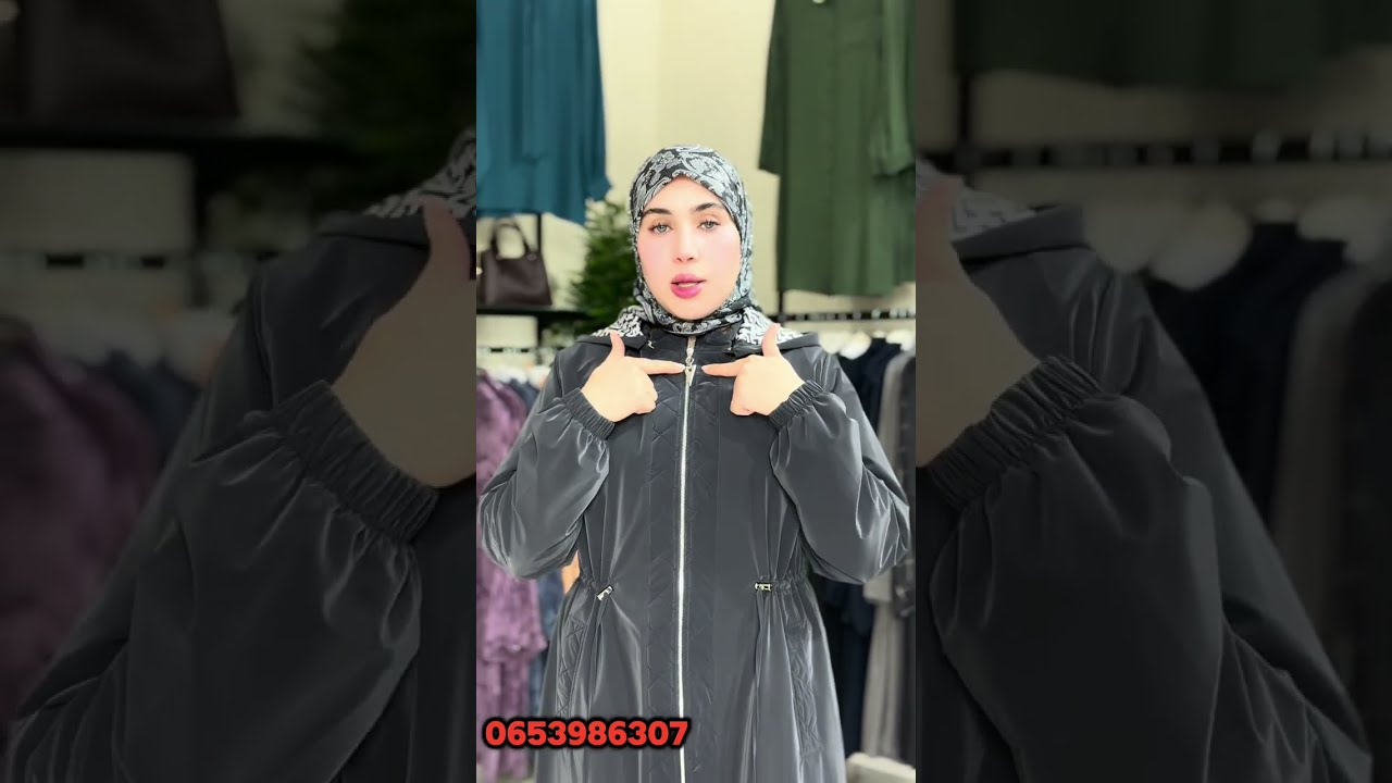 أقوى تشكيلة شتوية تركية 2025 للمحجبات :مونطوات راقية + تونيكات سخان + كابات شتوية