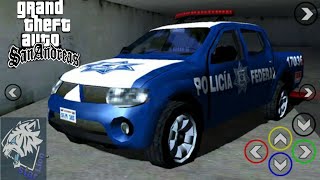 GTA sanandreas add( Mitsubishi L200 police ) screenshot 1