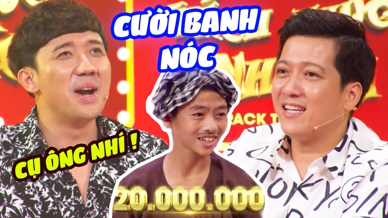 Thí Sinh Nhí Giả Ông Cụ Khiến Trấn Thành Và Trường Giang Cười Banh Nóc | Hài Mới 2025